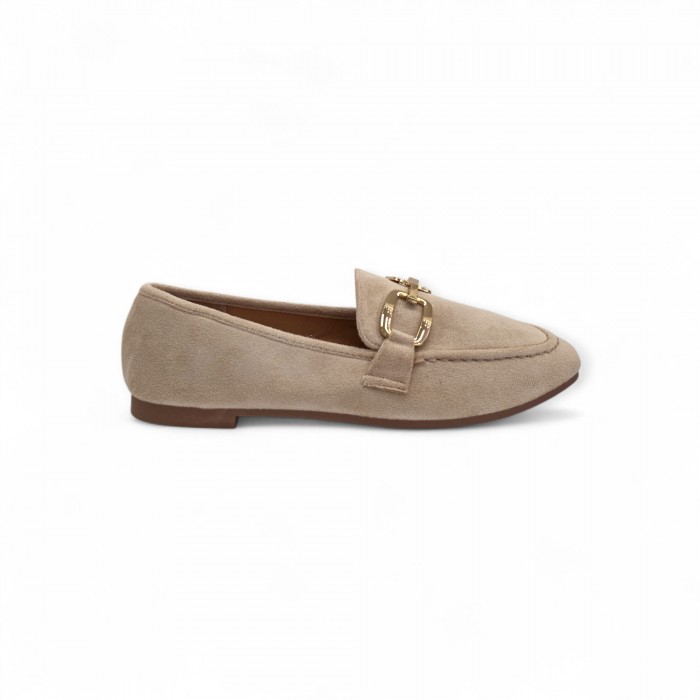 Μοκασίνια Suede Μπεζ Γυναικεία Μοκασίνια Suede Μπεζ Γυναικεία