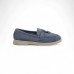 Κομψό Γαλάζιο Loafer με Διακριτική Διακόσμηση Loafers/Μοκασίνια Κομψό Γαλάζιο Loafer με Διακριτική Διακόσμηση Loafers/Μοκασίνια