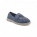 Κομψό Γαλάζιο Loafer με Διακριτική Διακόσμηση Loafers/Μοκασίνια Κομψό Γαλάζιο Loafer με Διακριτική Διακόσμηση Loafers/Μοκασίνια