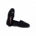 Κομψό Μαύρο Loafer με Διακριτική Διακόσμηση Loafers/Μοκασίνια