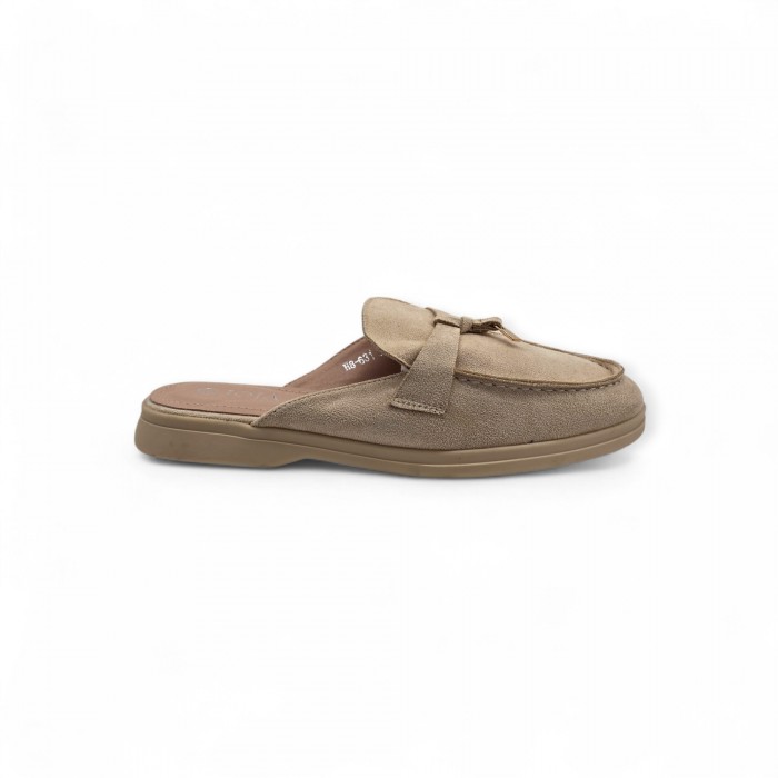 Mule Loafer Μπεζ Γυναικεία Mule Loafer Μπεζ Γυναικεία