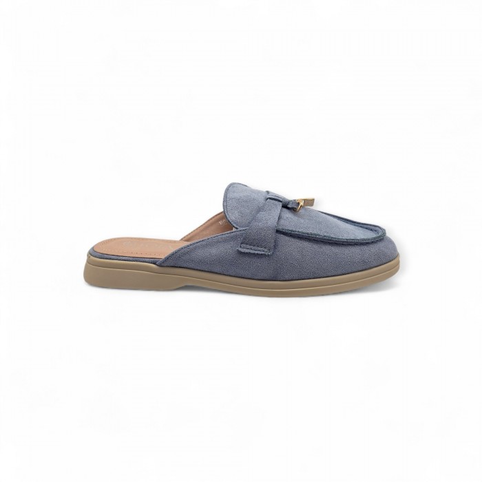 Mule Loafer Γαλάζιο Loafers/Μοκασίνια Mule Loafer Γαλάζιο Loafers/Μοκασίνια