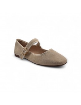 Μπαρετάκι Μπεζ Suede 