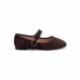 Μπαρετάκι Καφέ Suede Loafers/Μοκασίνια