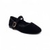 Μπαρετάκι Μαύρο Suede Loafers/Μοκασίνια