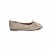Κλασική Μπαλαρίνα Λουστρίνι Μπεζ Loafers/Μοκασίνια