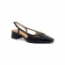 Slingback Λουστρίνι Μαύρο Loafers/Μοκασίνια Slingback Λουστρίνι Μαύρο Loafers/Μοκασίνια