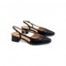 Slingback Λουστρίνι Μαύρο Loafers/Μοκασίνια Slingback Λουστρίνι Μαύρο Loafers/Μοκασίνια