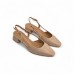 Slingback Λουστρίνι Μπεζ Loafers/Μοκασίνια Slingback Λουστρίνι Μπεζ Loafers/Μοκασίνια