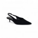 Slingback Suede Μαύρο Loafers/Μοκασίνια Slingback Suede Μαύρο Loafers/Μοκασίνια