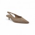 Slingback Suede Μπεζ Loafers/Μοκασίνια Slingback Suede Μπεζ Loafers/Μοκασίνια