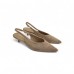Slingback Suede Μπεζ Loafers/Μοκασίνια Slingback Suede Μπεζ Loafers/Μοκασίνια
