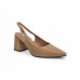 Slingback Κλασική Γόβα Μπεζ Loafers/Μοκασίνια Slingback Κλασική Γόβα Μπεζ Loafers/Μοκασίνια