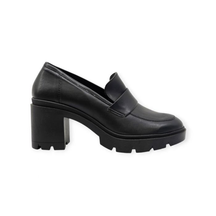 Ψηλοτάκουνα Loafers Μαύρα Loafers/Mules/Μοκασίνια/Μπαλαρίνες Ψηλοτάκουνα Loafers Μαύρα Loafers/Mules/Μοκασίνια/Μπαλαρίνες