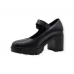 Ψηλοτάκουνα Loafers Με Λουράκι Μαύρα  Loafers/Mules/Μοκασίνια/Μπαλαρίνες