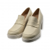 Ψηλοτάκουνα Loafers Μπεζ Loafers/Mules/Μοκασίνια/Μπαλαρίνες
