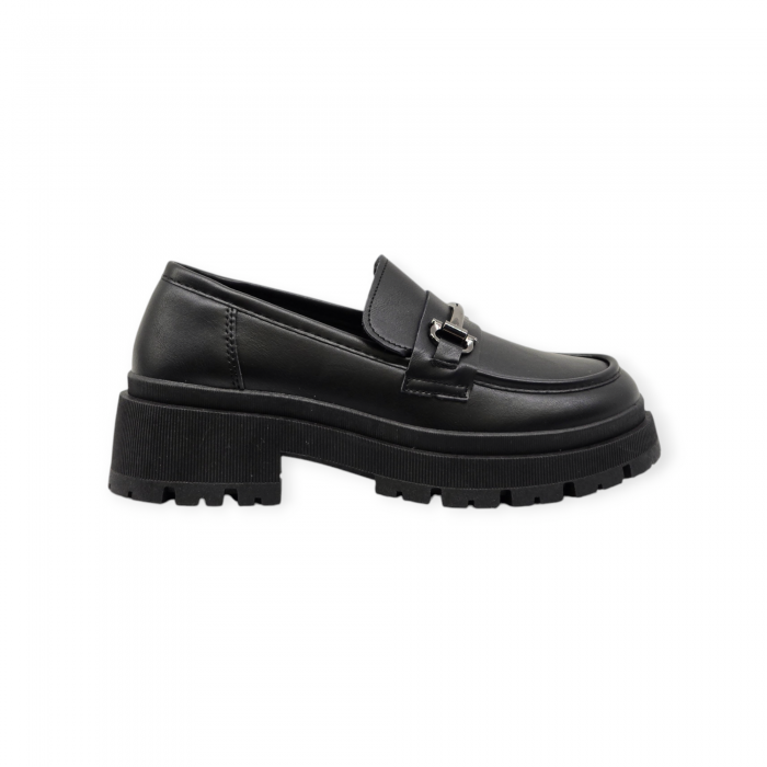 Loafers Δερμάτινα Μαύρα Loafers/Mules/Μοκασίνια/Μπαλαρίνες