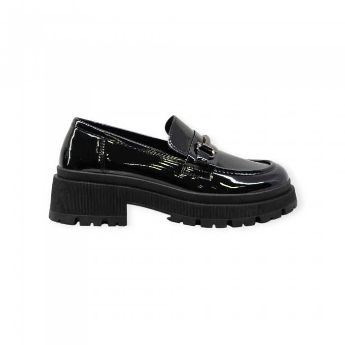 Loafers Λουστρίνι Μαύρα Loafers/Mules/Μοκασίνια/Μπαλαρίνες