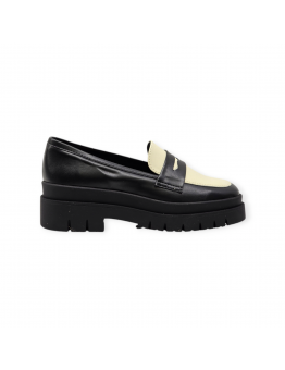 Loafers Ασπρόμαυρα 